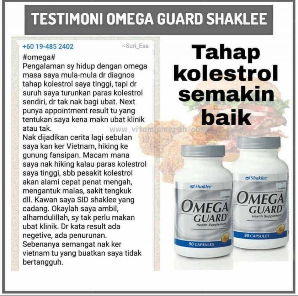 Omega Shaklee Untuk Hormon ?