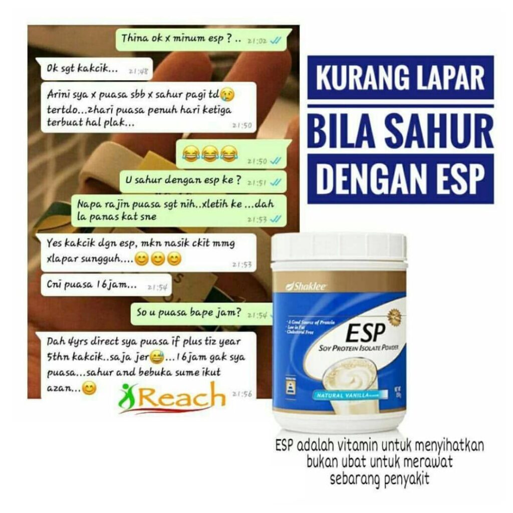 ESP Shaklee Minuman Sahur