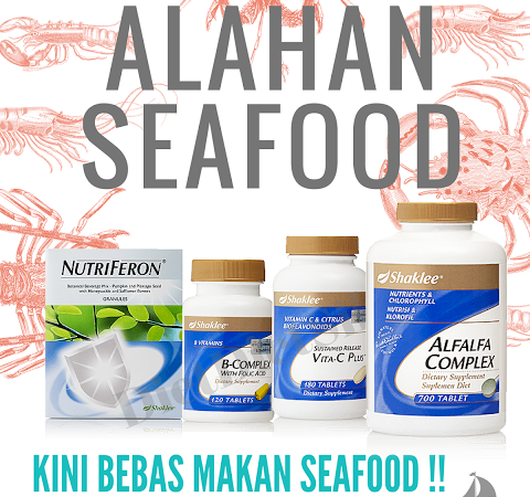 Set Alahan Seafood Shaklee