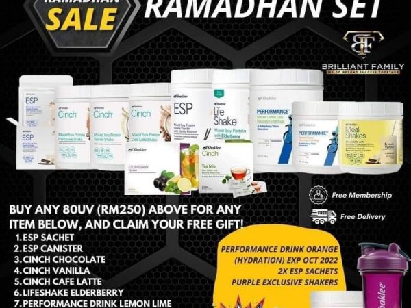Set Ramadhan Shaklee Promosi