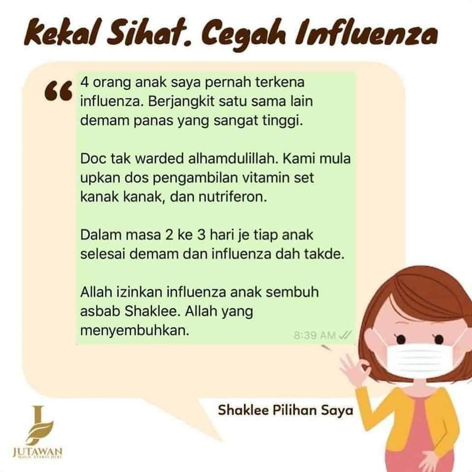supplement shaklee influenza