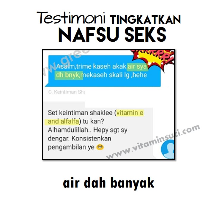 VitaminE Menaikkan Nafsu Seks Wanita Semula