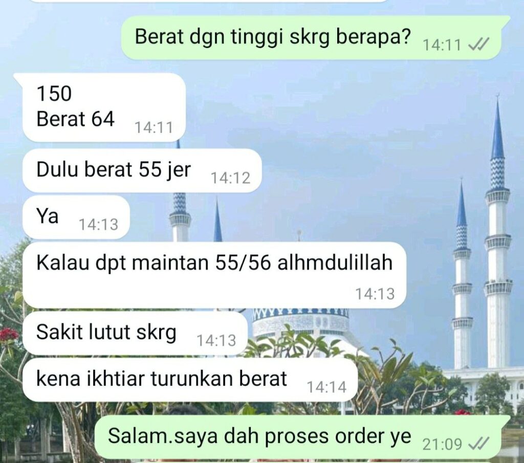 Turun 2kg Set Kurus