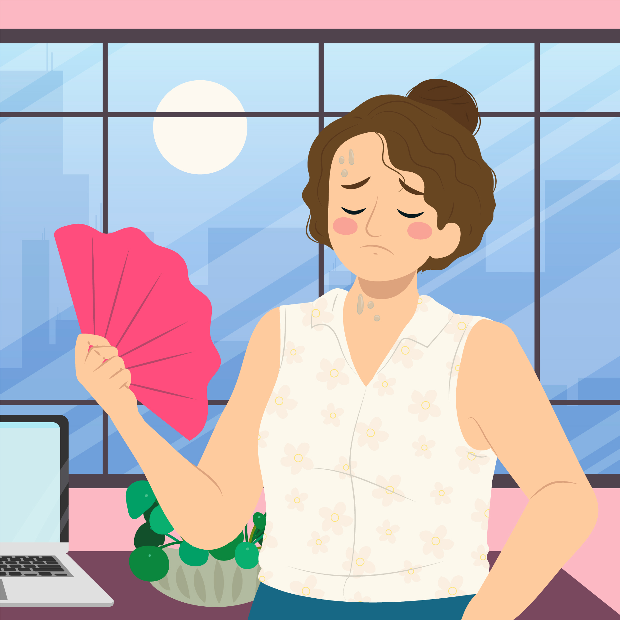 Cara Atasi Hot Flashes Secara Semula Jadi