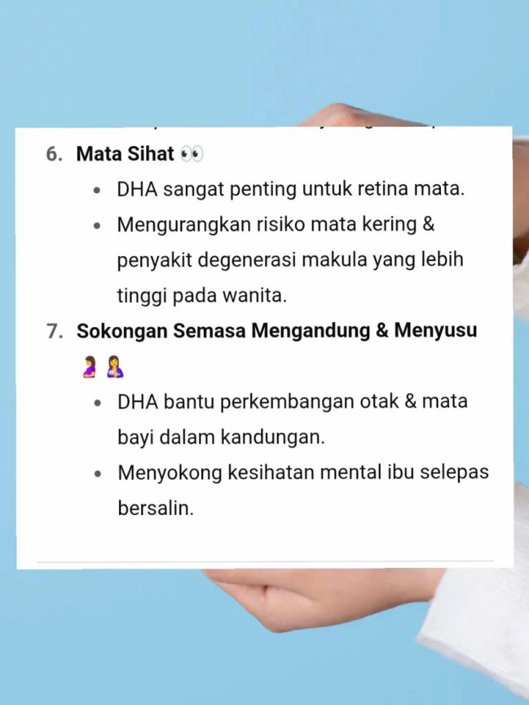Kelebihan Fish Oil untuk Wanita