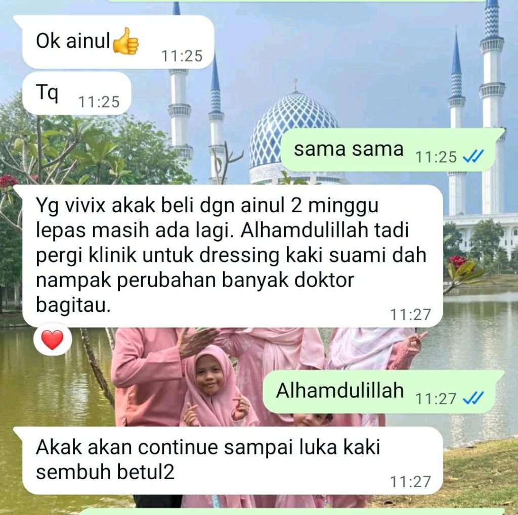 Suplemen Luka Lambat Sembuh