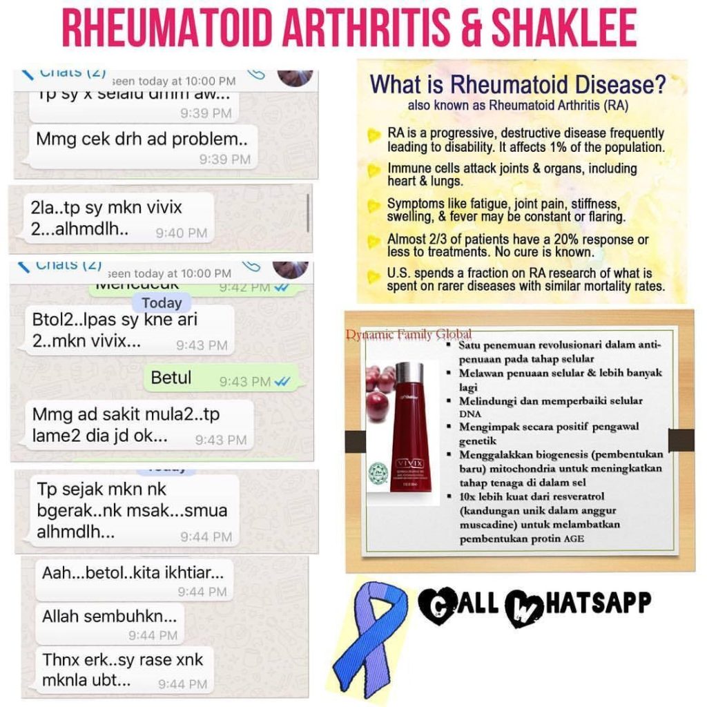 Supplement Untuk Rheumatoid Arthritis