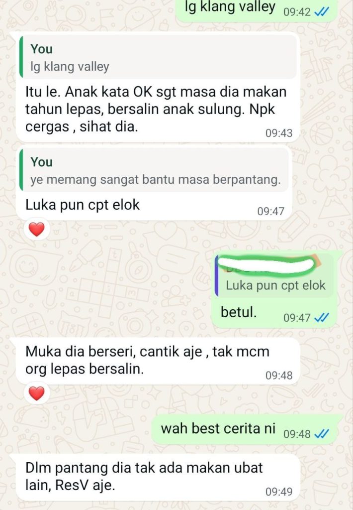 Letih Selepas Bersalin