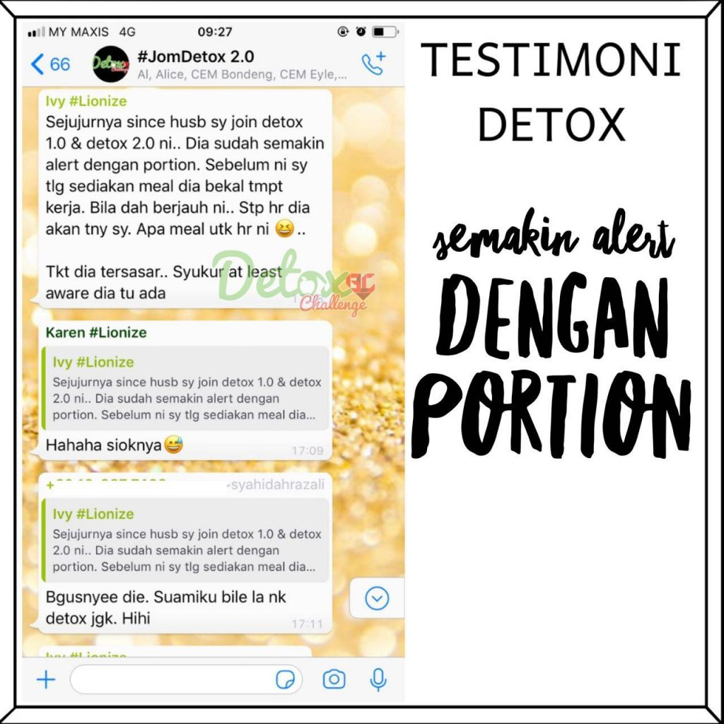 Detoks Badan Sebelum Raya