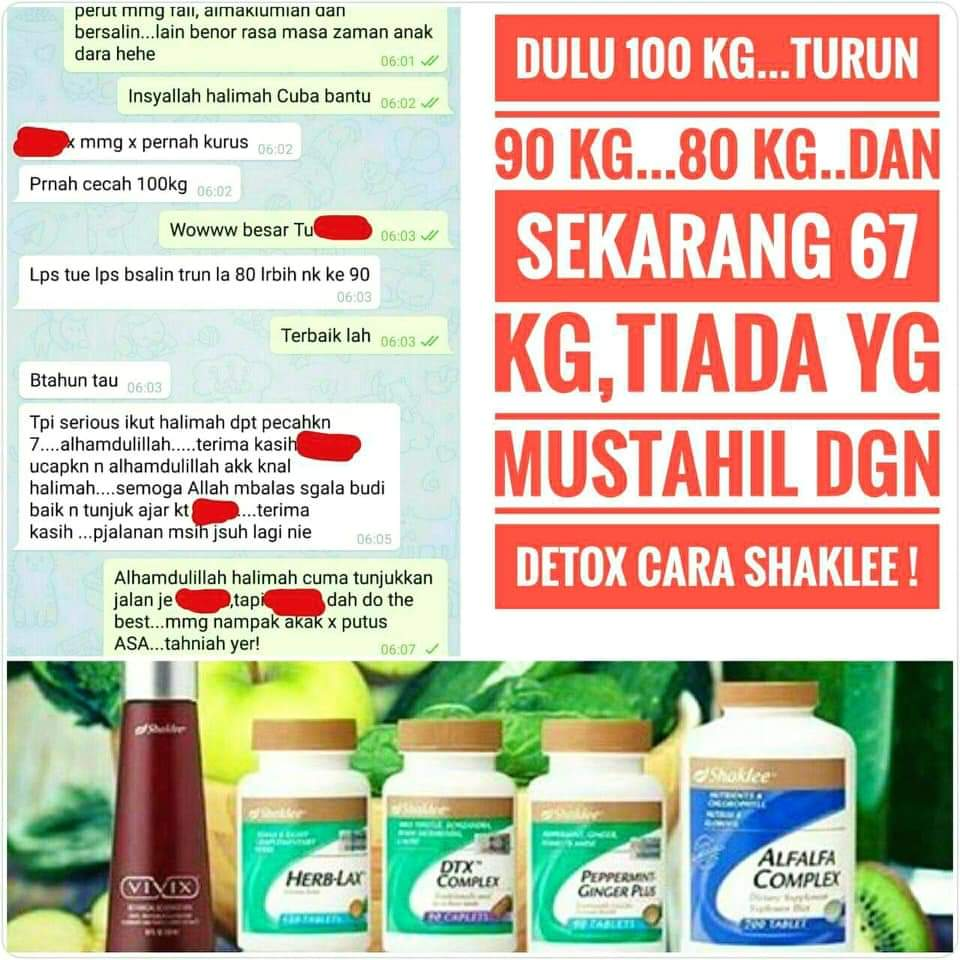 Detoks Badan Sebelum Raya