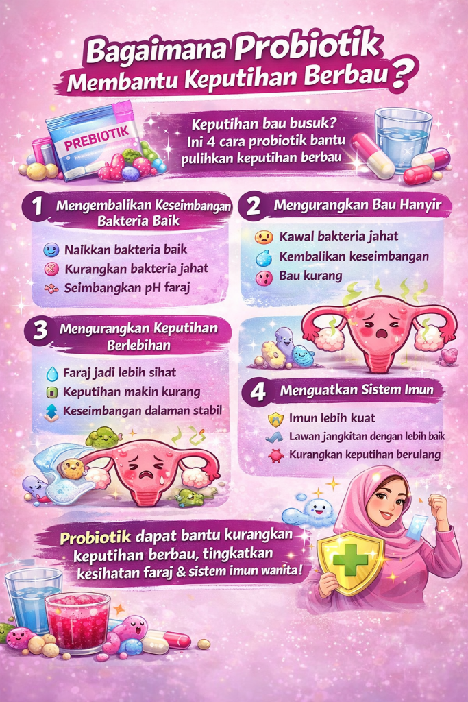 Probiotik Untuk Keputihan Berbau
