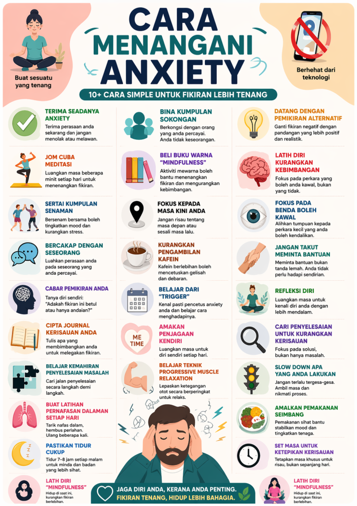 Cara Redakan Anxiety