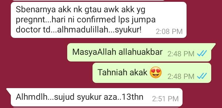 Rawatan Kesuburan Supplement Shaklee