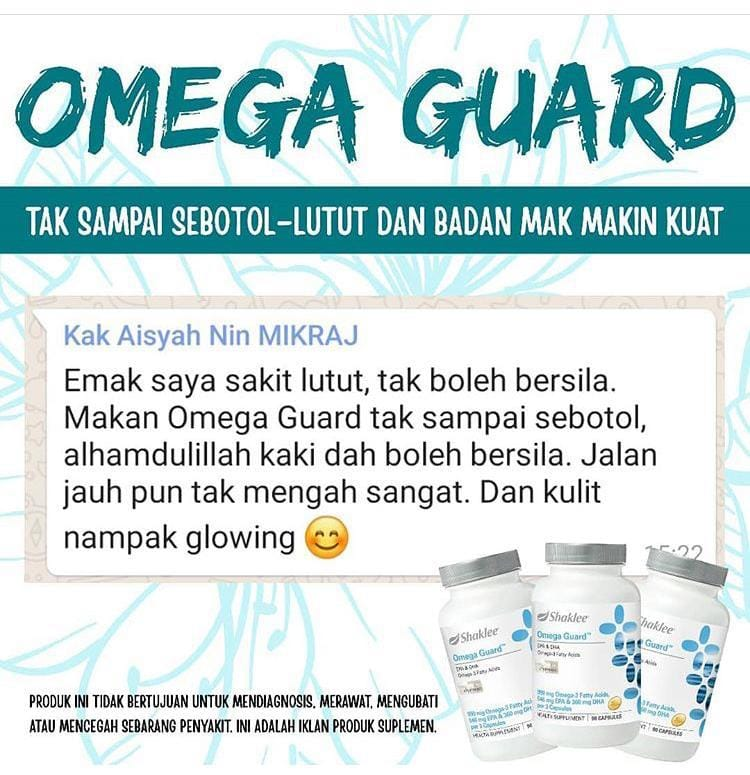Omega 3 Untuk Wanita Menopause