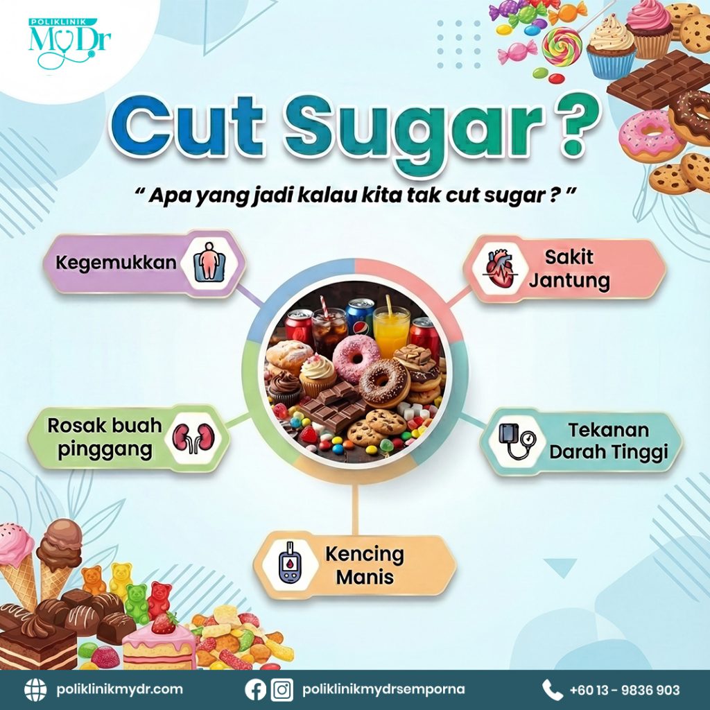 Cara Cut Sugar Berkesan