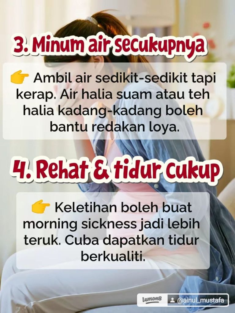 9 Cara Kurangkan Loya Ketika Hamil