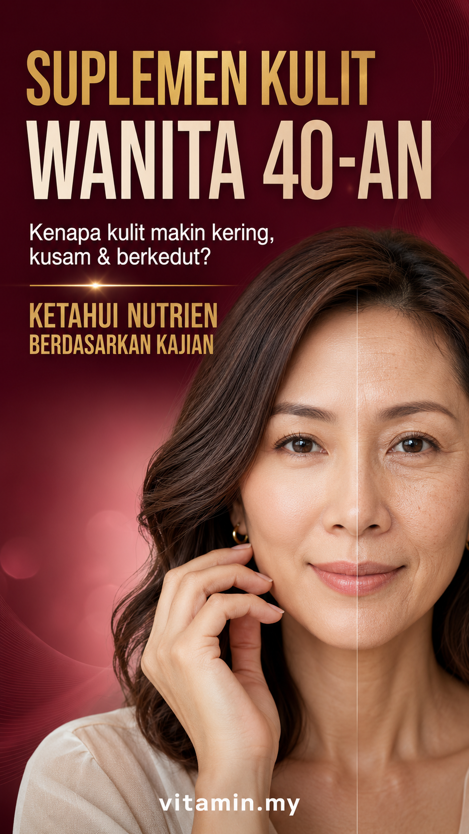 Suplemen Kulit Wanita 40an