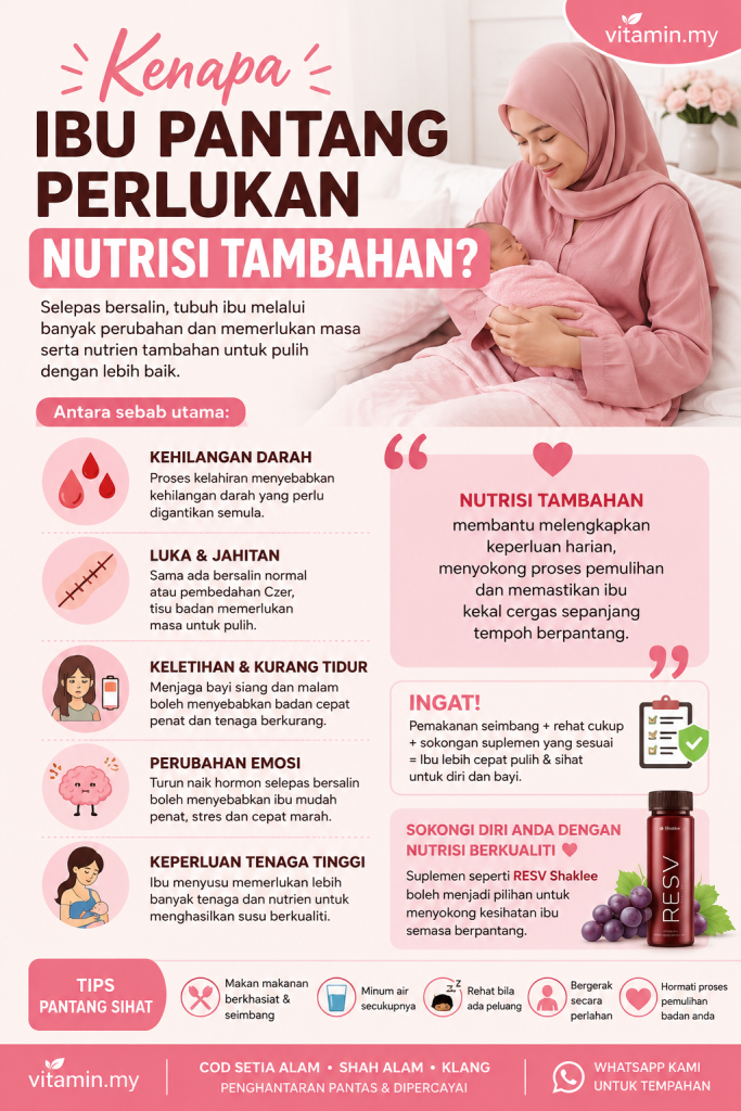 COD ResV Setia Alam Untuk Ibu Pantang Czer & Normal